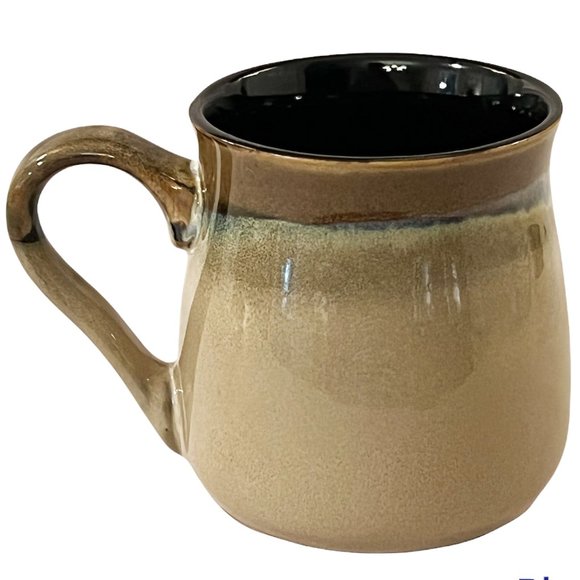 Clay Mugs (Matching Set of 2) - Large - Glazed - Earthtones - Picture 3 of 7